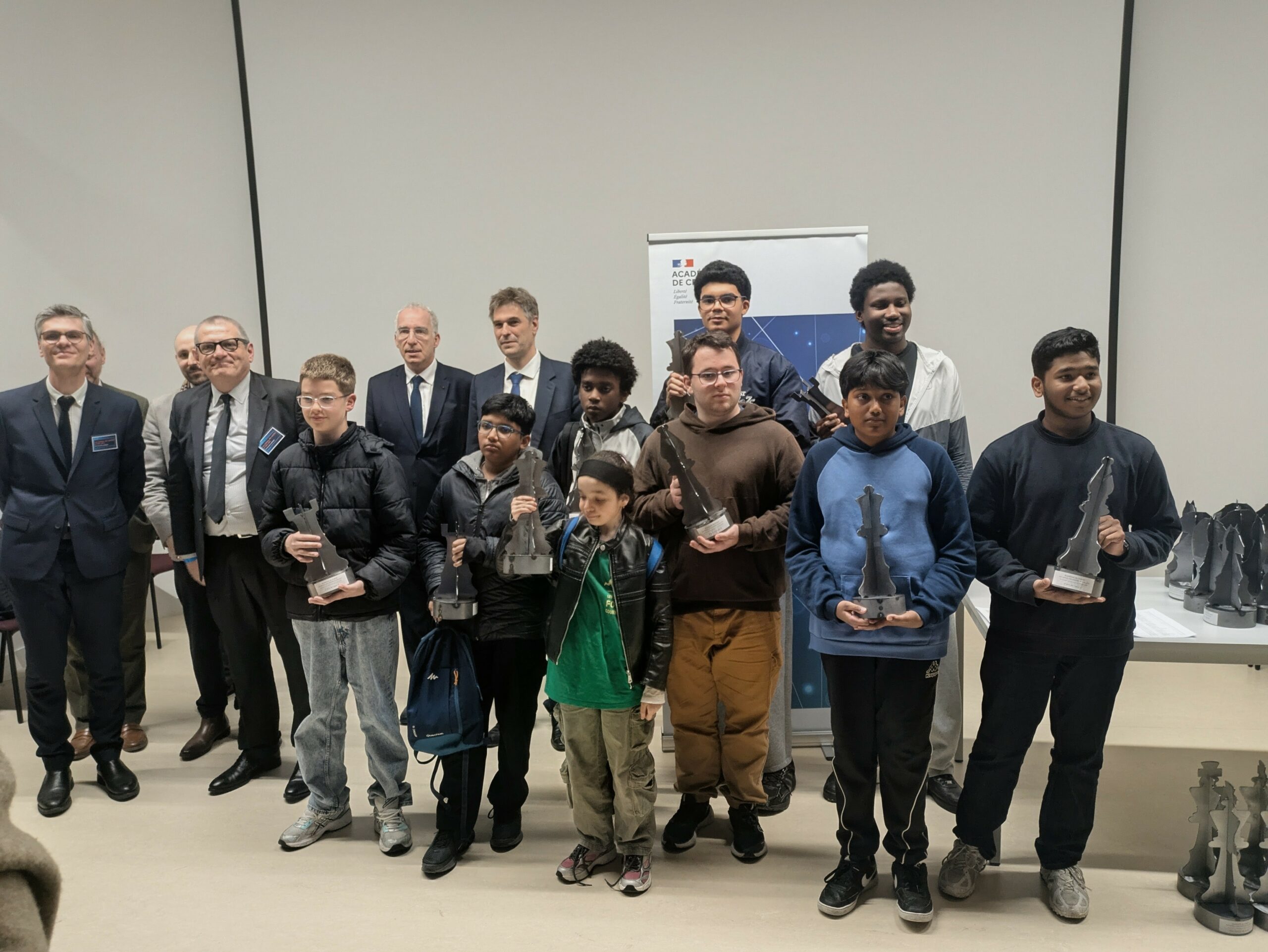 Victoire du lycée Lucie Aubrac aux échecs !